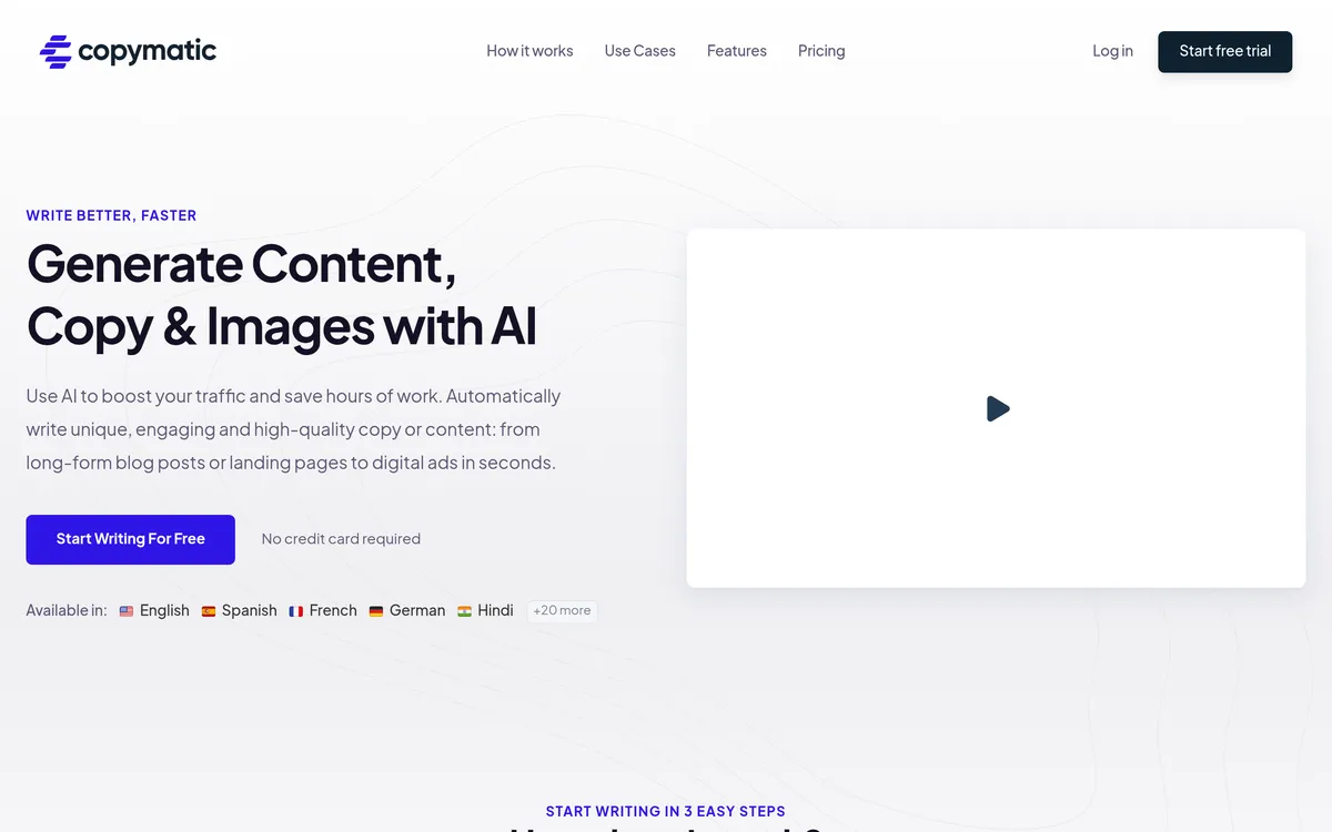 Copymatic screenshot