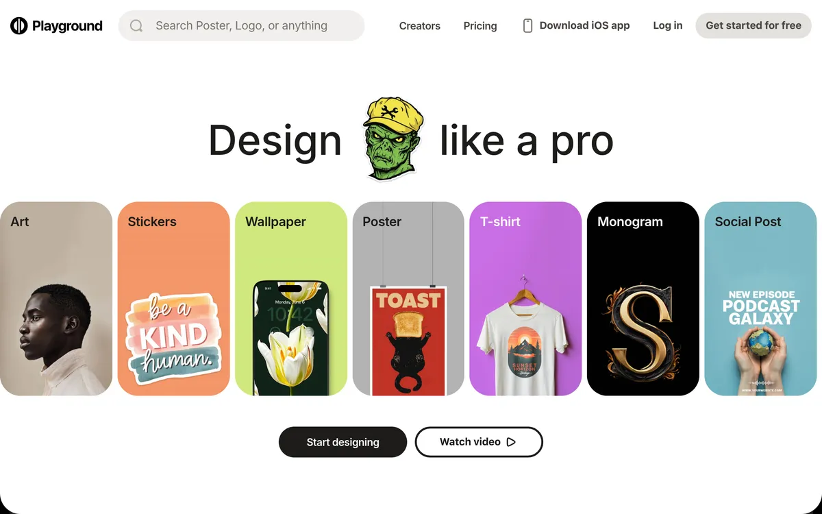 Playground screenshot