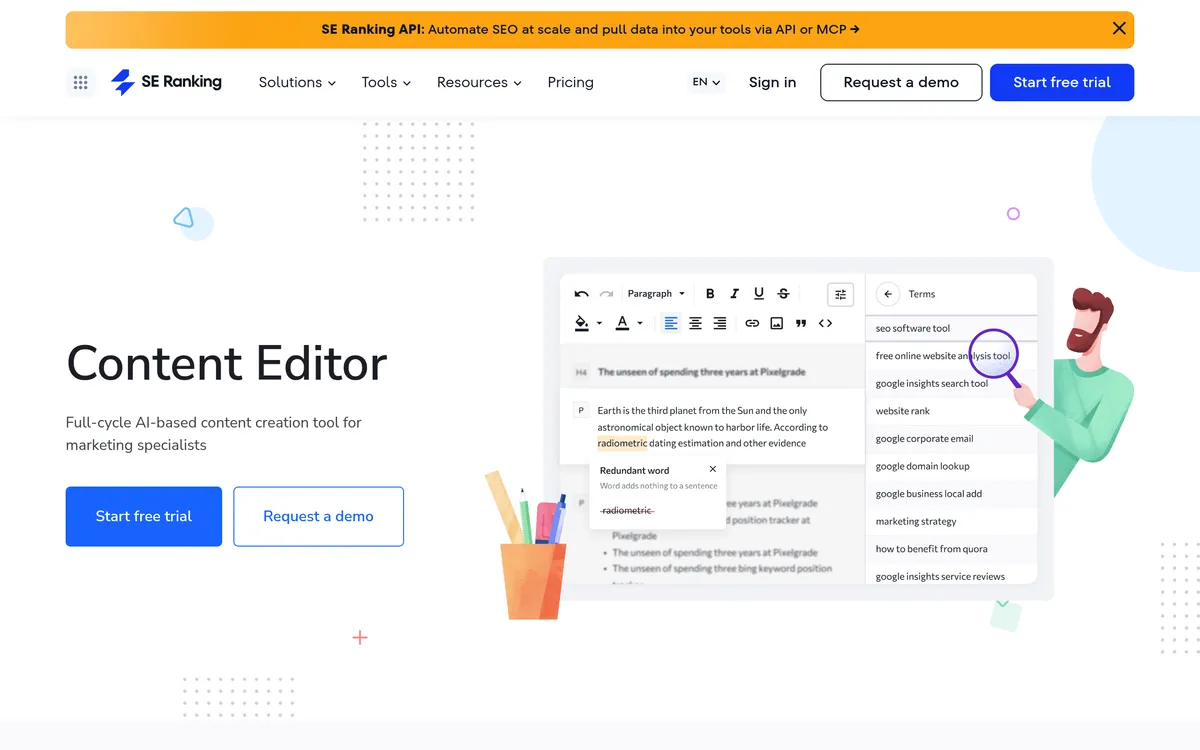 Content Editor screenshot