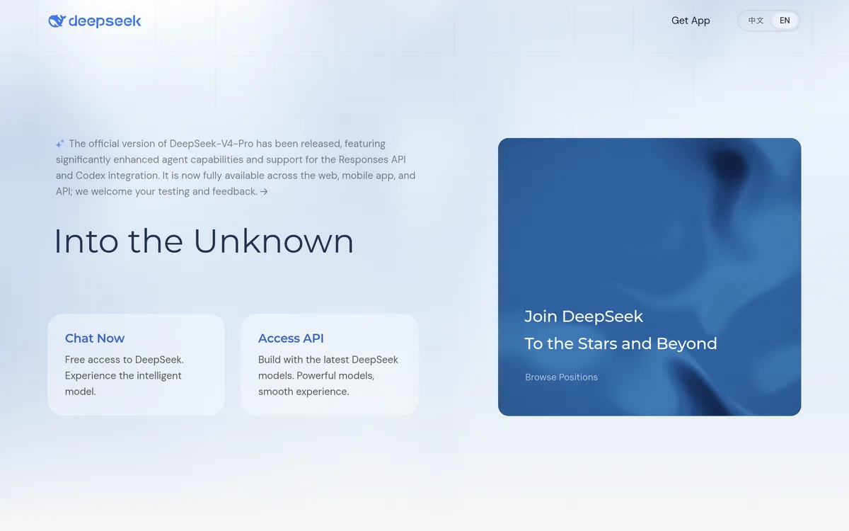 DeepSeek screenshot